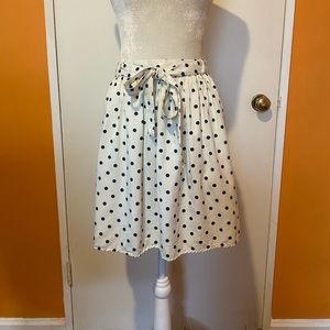 Land’s End Canvas 1963 Polka Dot Skirt